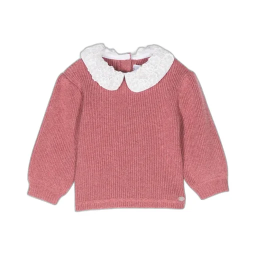 Floral-Embroidery Sweater