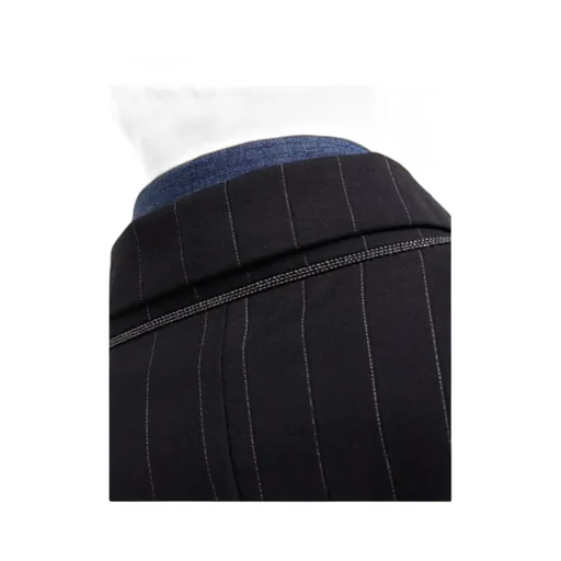 Brunello Cucinelli Pinstriped Double Breasted Blazer