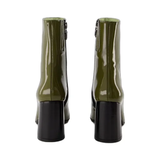 Thick Heeled Short Boots