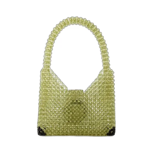 Germanier Beaded Hobo Shoulder Bag