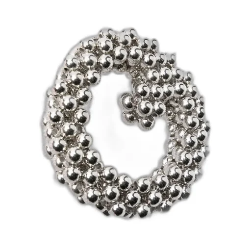 Germanier Beaded Pearl Clutch Bag