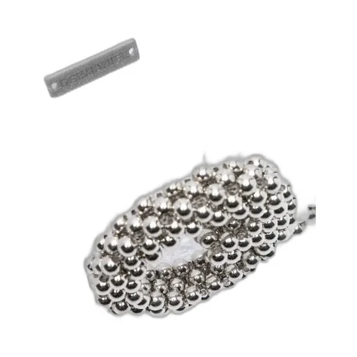 Germanier Beaded Pearl Clutch Bag