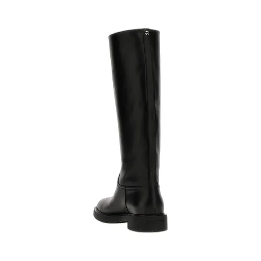 Gianvito Rossi Ascott Round Toe Boots