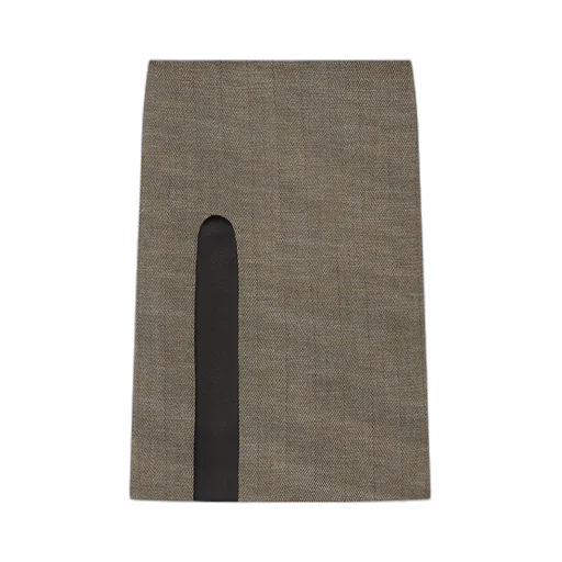 Stella Mccartney Side-Slit Tweed Skirt