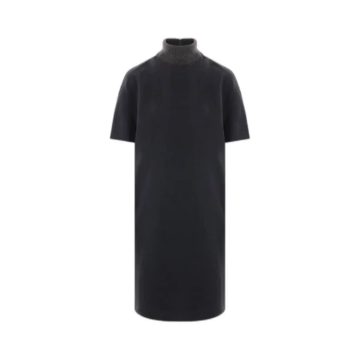 Monili Chain-Detail Midi Dress
