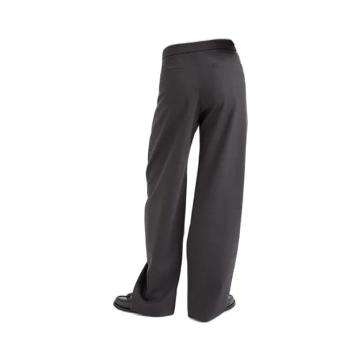 Brunello Cucinelli High Rise Wide Leg Trousers