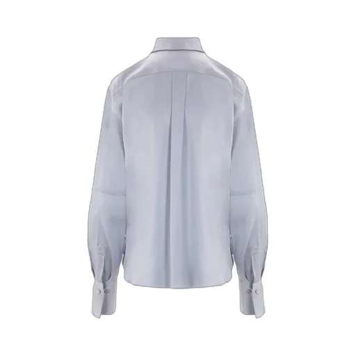 Brunello Cucinelli Long Sleeved Straight Hem Shirt