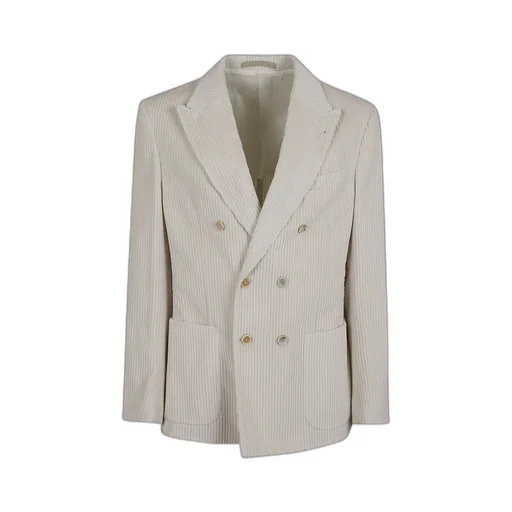 Eleventy Double-Breasted Tailored Blazer