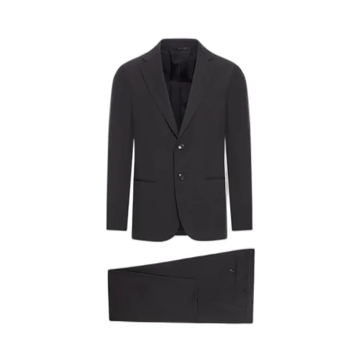 Giorgio Armani Single-Breasted Twill Suit
