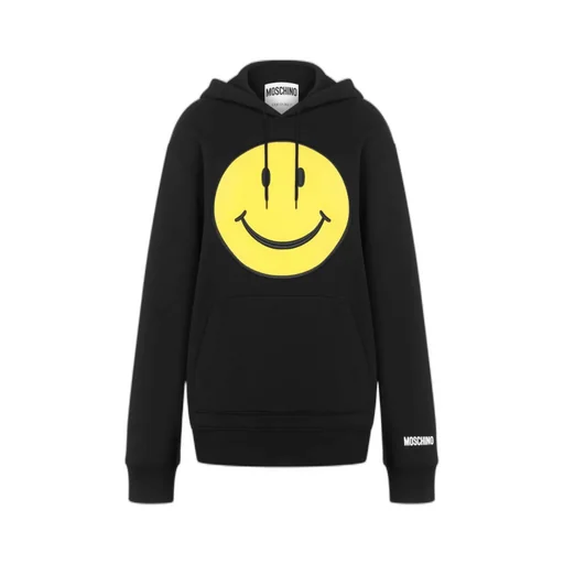 Moschino Smiley Printed Drawstring Hoodie