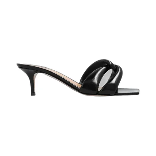 Gianvito Rossi Amour Chain-Effect Detailed Mules