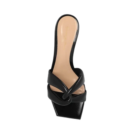 Gianvito Rossi Amour Chain-Effect Detailed Mules