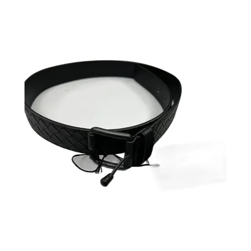 Bottega Veneta Intrecciato Buckle Belt