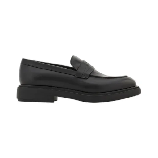 Salvatore Ferragamo Logo Embossed Slip-On Loafers