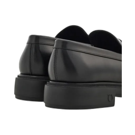 Salvatore Ferragamo Logo Embossed Slip-On Loafers