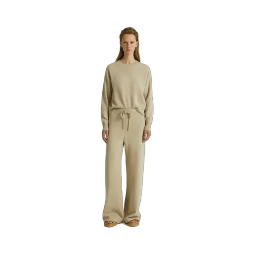Knitted Wide-Leg Trousers