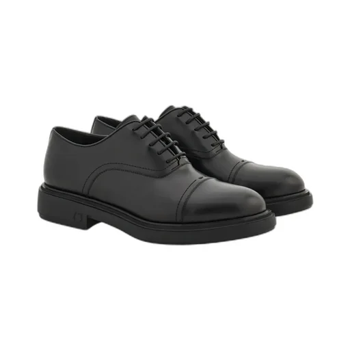 Salvatore Ferragamo Toe Cap Lace-Up Oxford Shoes