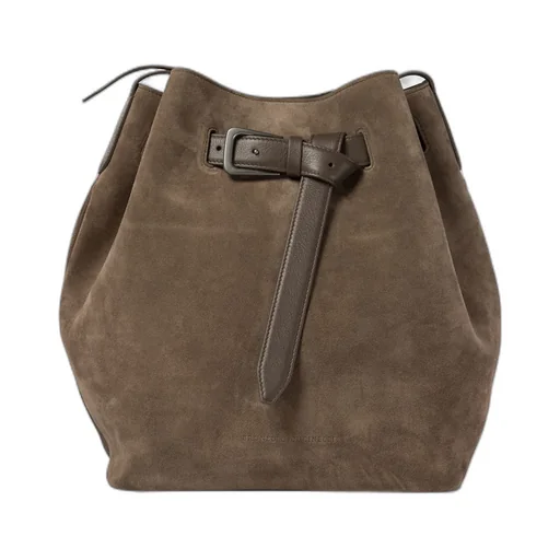 Brunello Cucinelli Drawstring Bucket Bag