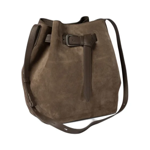 Brunello Cucinelli Drawstring Bucket Bag
