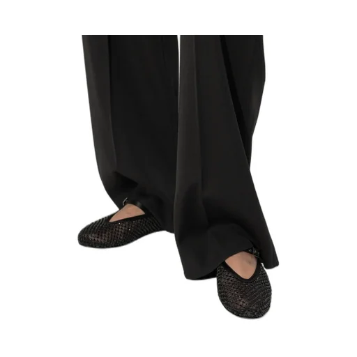 Gilda Crystal-Embellished Ballerina Shoes