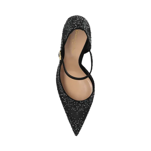 Gianvito Rossi Crystal Adorned Pumps