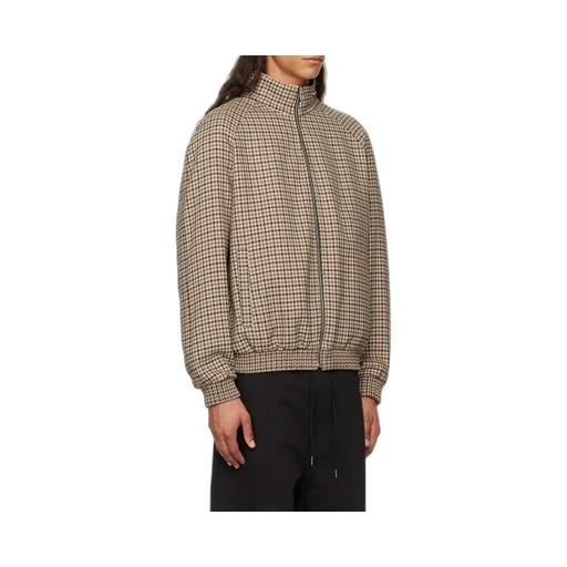 Houndstooth-Pattern Jacket