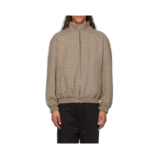Houndstooth-Pattern Jacket
