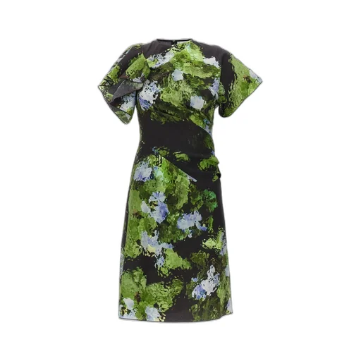 Victoria Beckham Floral Patterned Dress