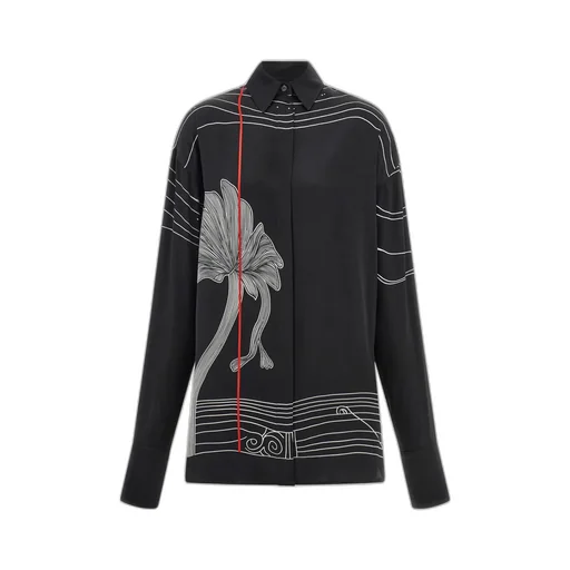 Salvatore Ferragamo Graphic Printed Shirt