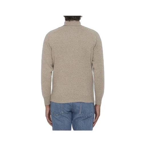Lardini Turtleneck Ribbed-Knit Jumper