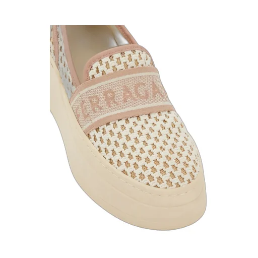 Logo Jacquard Low-Cut Casual Shoes