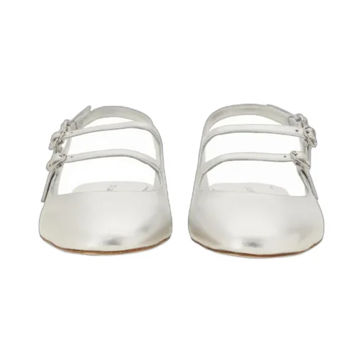 Stuart Weitzman Benni Mary Jane Slingback Flat Shoes
