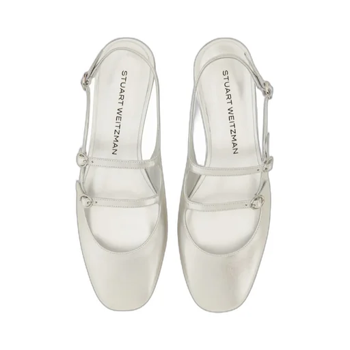 Stuart Weitzman Benni Mary Jane Slingback Flat Shoes