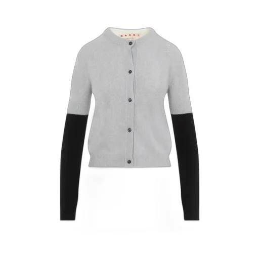 Long-Sleeved Knitted Cardigan