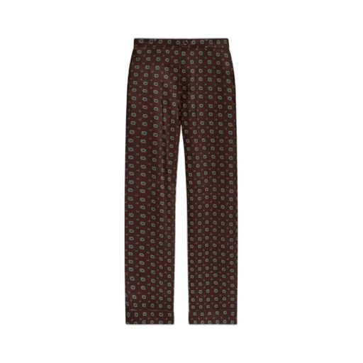 Pattern Casual Pants