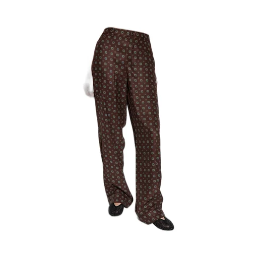 Pattern Casual Pants