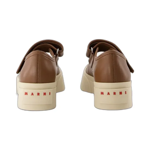 Marni Mary Jane Round-Toe Sneakers