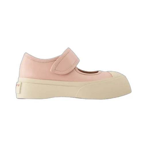 Marni Mary Jane Round-Toe Sneakers
