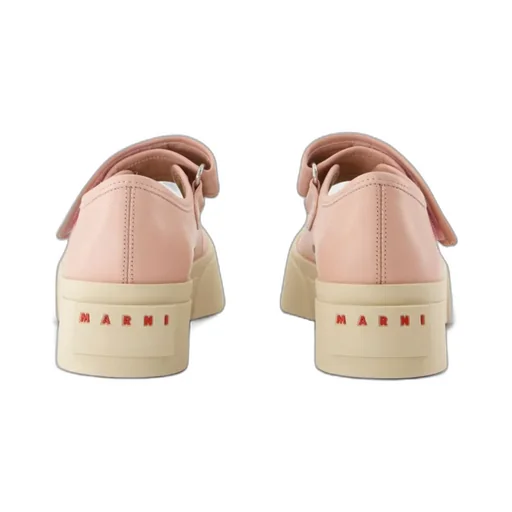 Marni Mary Jane Round-Toe Sneakers