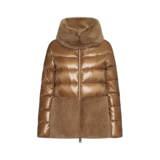 Herno High-Neck Quilted Down Jacket