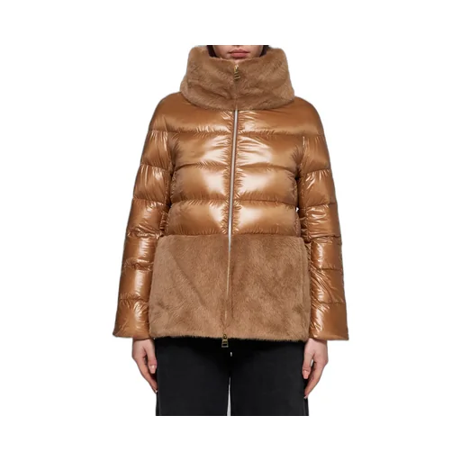 Herno High-Neck Quilted Down Jacket
