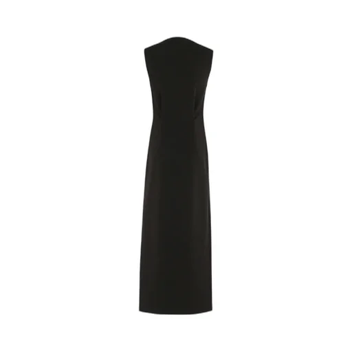 Faux-Pearl Embellished Maxi Dress