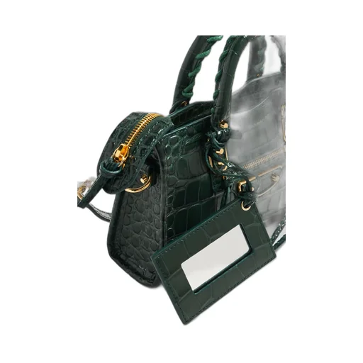 Rivet Clasp Shoulder Bag