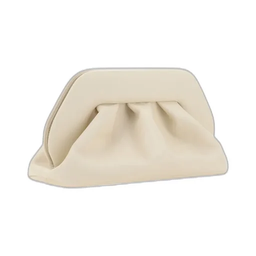 Themoirè Tia Pleated Clutch Bag