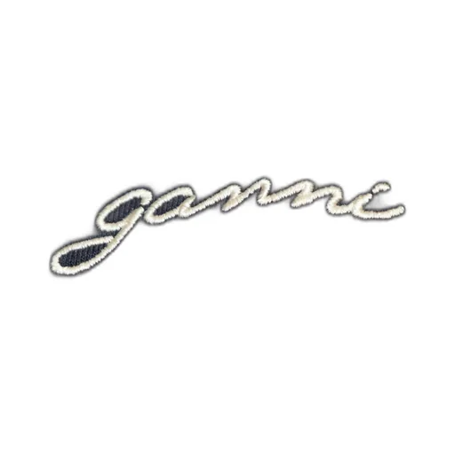 Ganni Logo Embroidered Zipped Hoodie