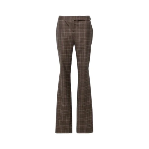 Checked Casual Pants