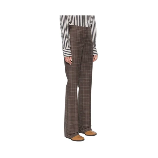 Checked Casual Pants
