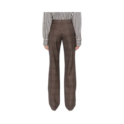 Checked Casual Pants