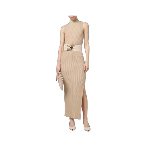 Rib Mid-Length Dress