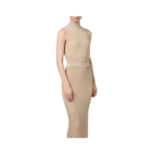 Rib Mid-Length Dress